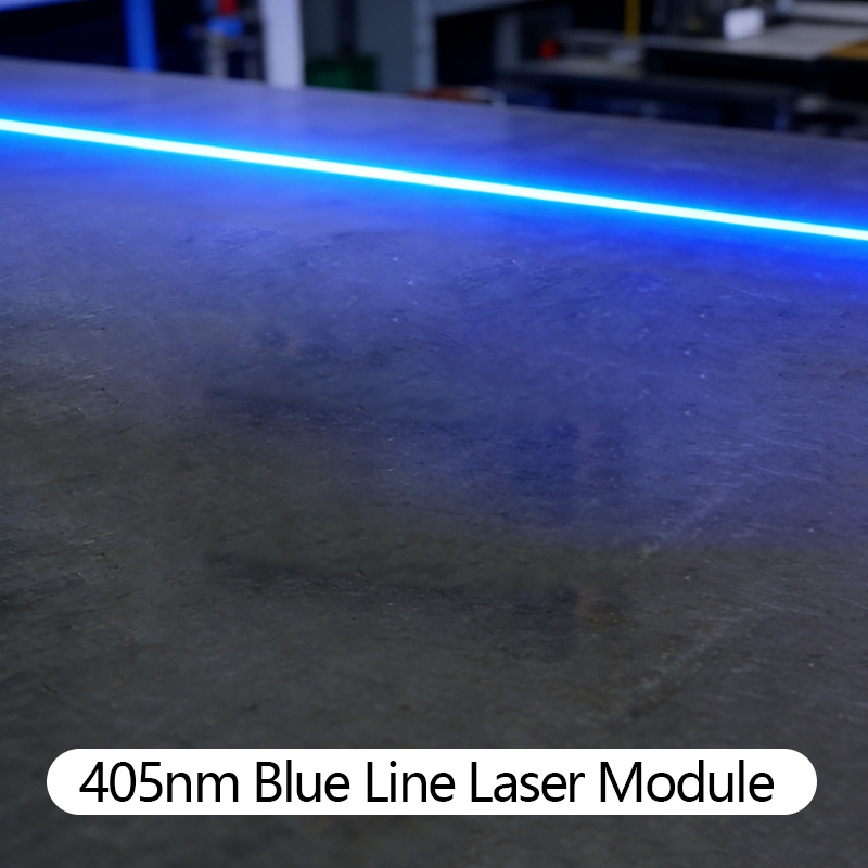 Industrial Laser Table - D12X45mm Focusseerbare 405nm Blauwe Lijn 5