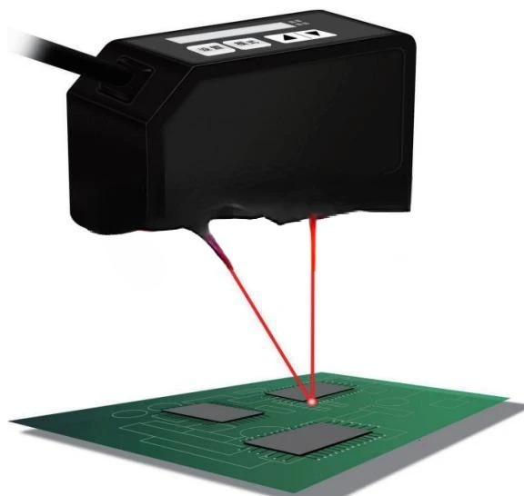 Industrial Laser Displacement Sensor - Serie hoogprecisie laserdisplacement-sensoren met micronprecisie, geschikt