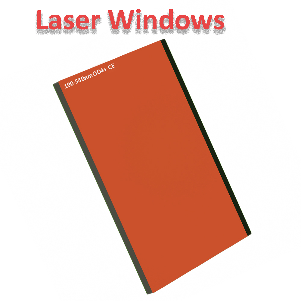Industrial Laser Cutting - Laserscherm Beschermend venster 532nm Polycarbonaat Cosmetisch
