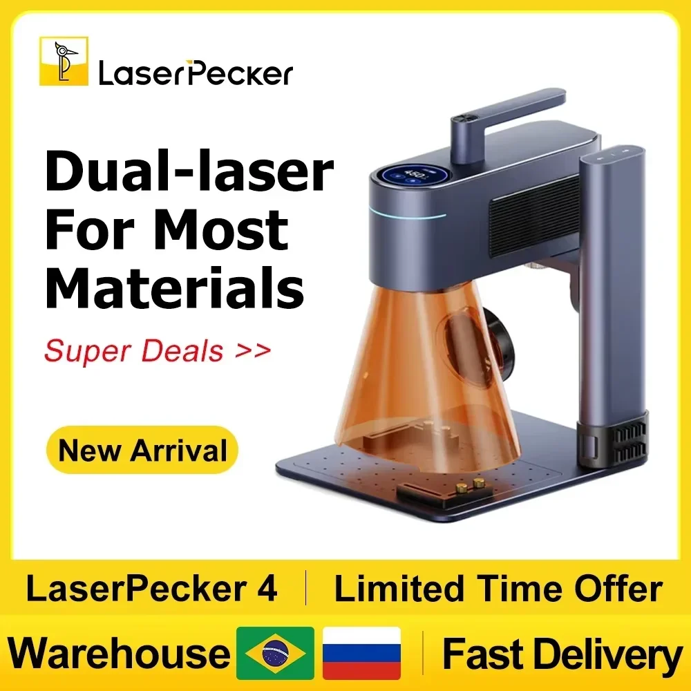 Industrial Laser Cutting - LASERPECKER 4 LP4 lasergraveermachine voor alle