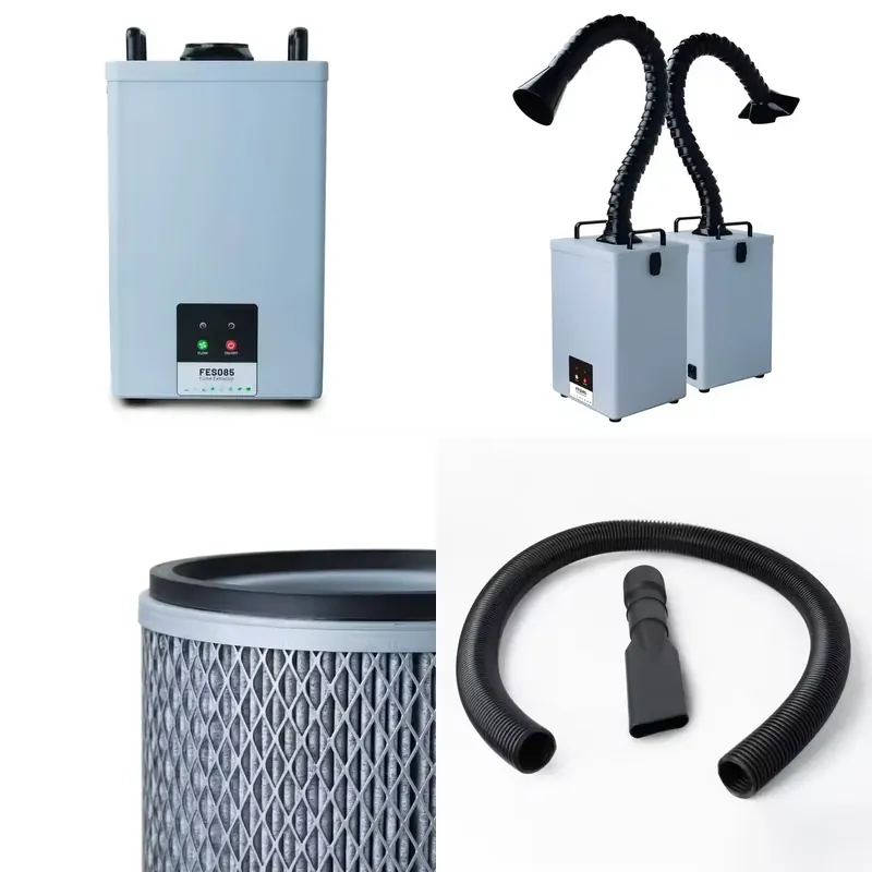 Industrial Laser Fume Extractor - Industriële lasrook- en stofafzuiger voor laserlaswerkplaats