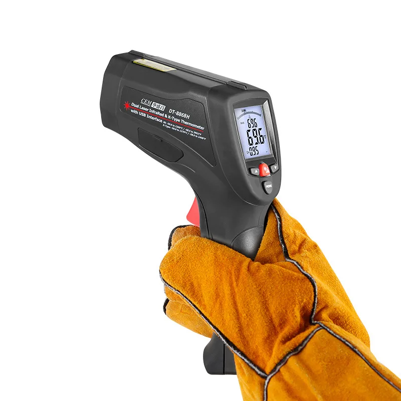 Industrial Laser Brands - Premium DT-8868H professionele infraroodthermometer CEM merk
