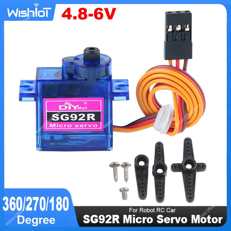 Servo Motor Cnc - SG92R Micro Servomotor 4.8-6V 360/270/180 Graden
