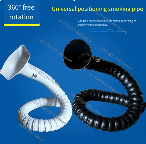 Industrial Laser Fume Extractor - 1M Flexibele Rookafvoerslang 110mm Positioneerbare Bamboe