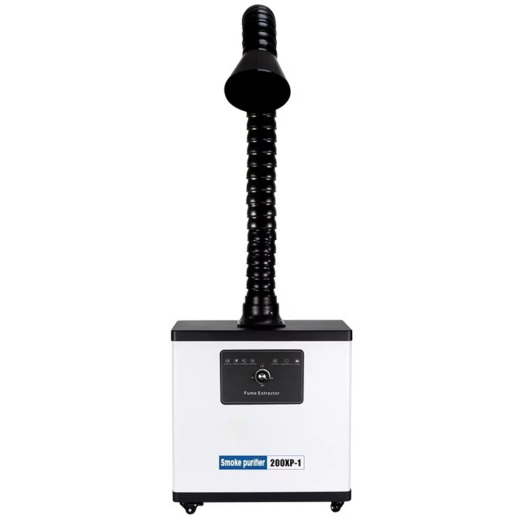 Industrial Laser Fume Extractor - Chuera 200XP 200W Rookafzuiger 0,3µm 99,99%