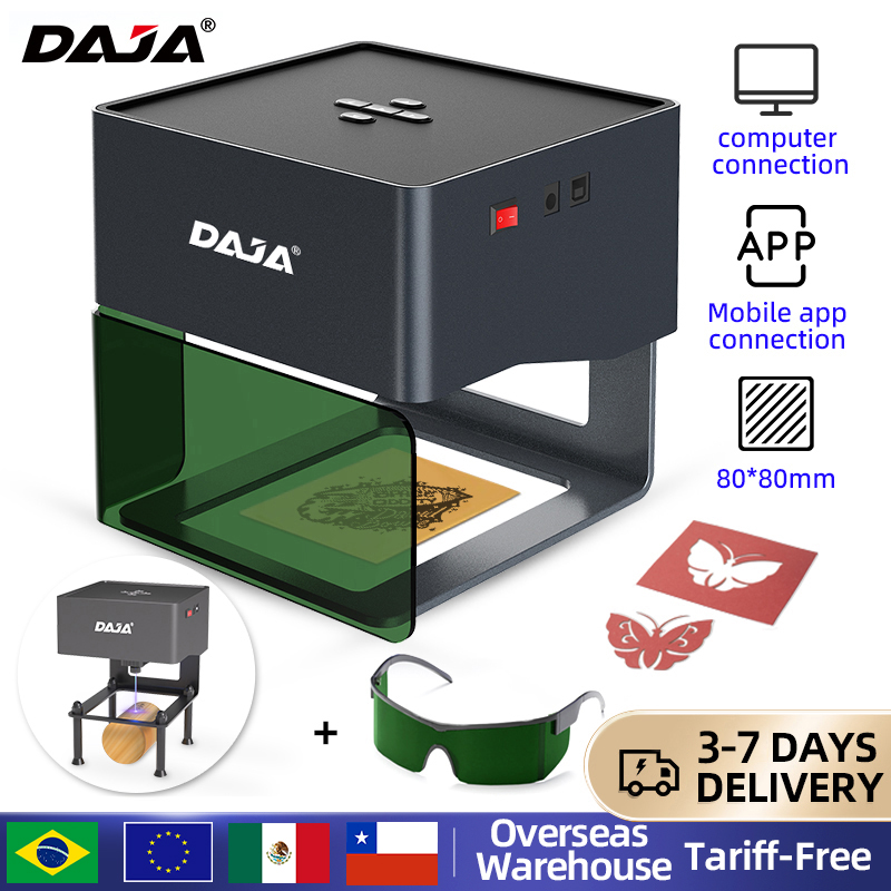 Industrial Laser Cutting - DAJA DJ6 Mini Draagbare Lasergraveerder Diy