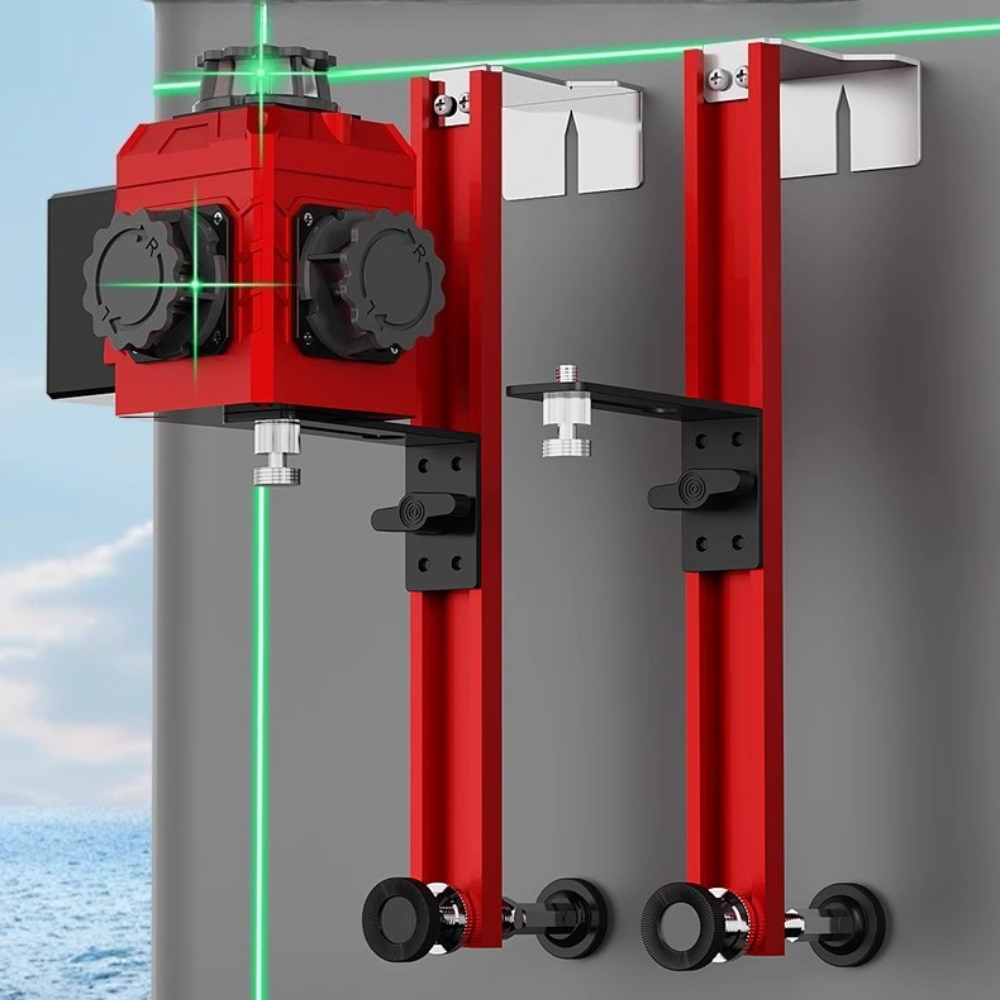 Industrial Laser Alignment Tool - Universele Laser Niveau Muurbeugel Verstelbare Multifunctionele