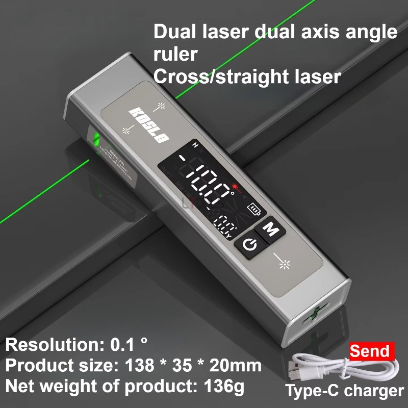 Dual Laser Digitale Inclinomet - Industrial Laser Alignment recensie en prijs