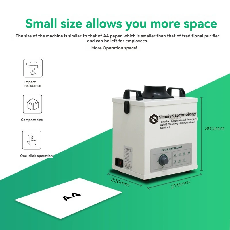 Pure Air Dampafzuiger Industri - Industrial Laser Fume Extractor recensie en prijs