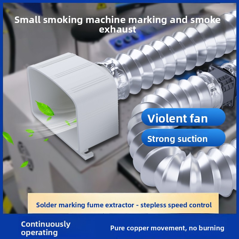 Krachtige compacte soldeerrook - Industrial Laser Fume Extractor recensie en prijs