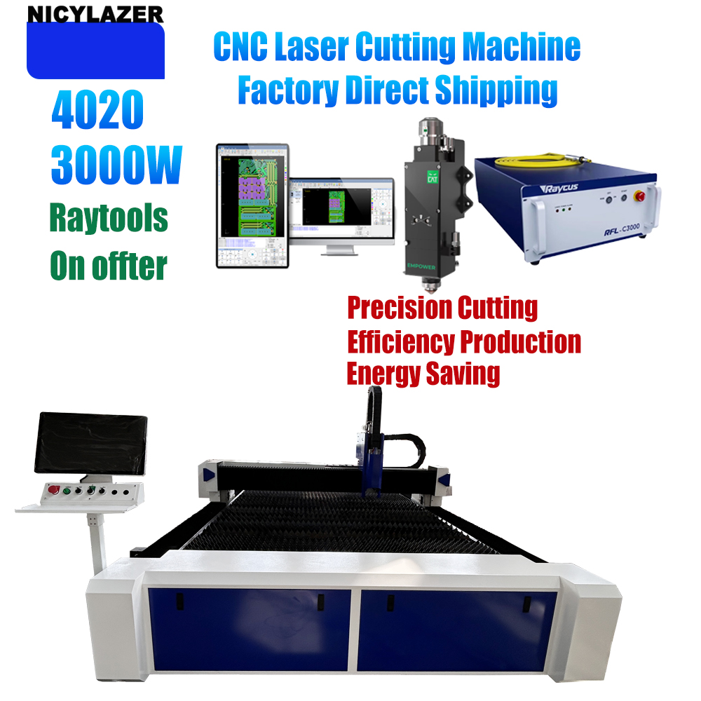 NICYLAZER CNC 3000W 4020 Fiber - Industrial Laser Cutters recensie en prijs