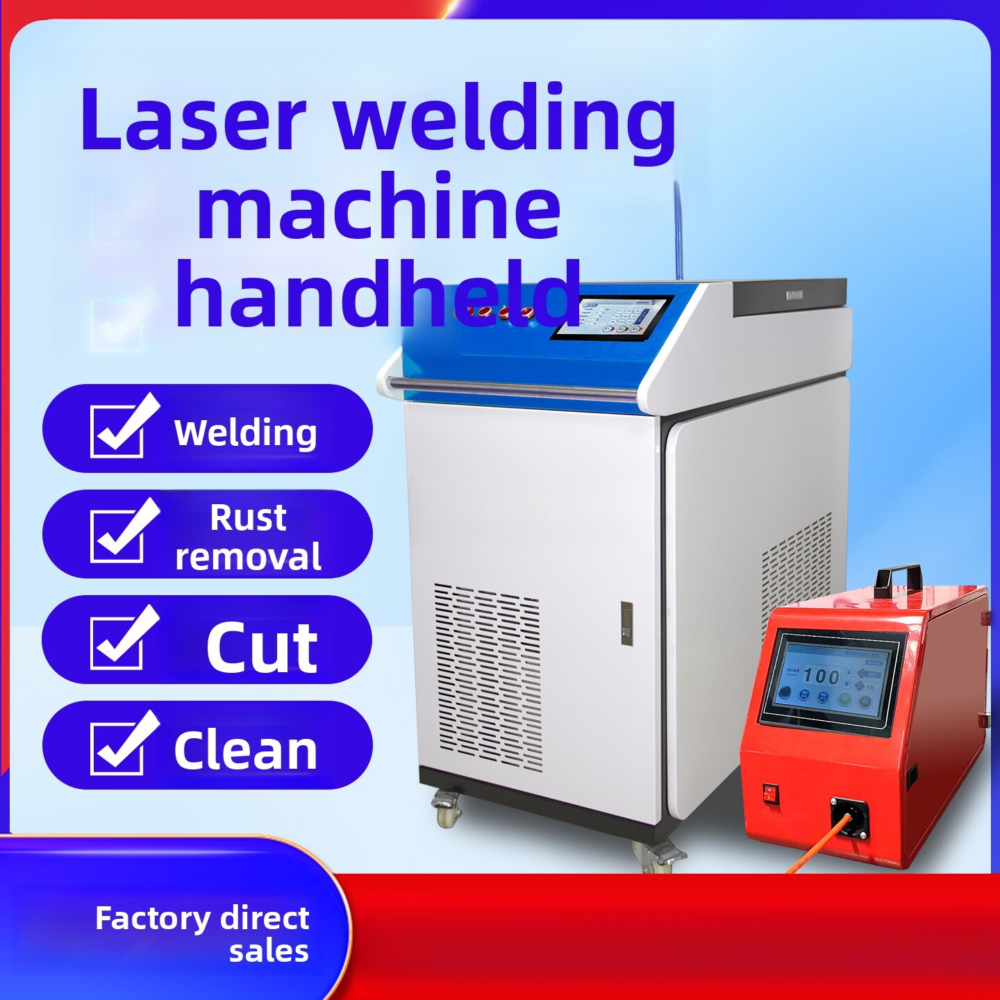 Handheld industriële volautoma - Industrial Laser Welding Machine Hand Held recensie en prijs