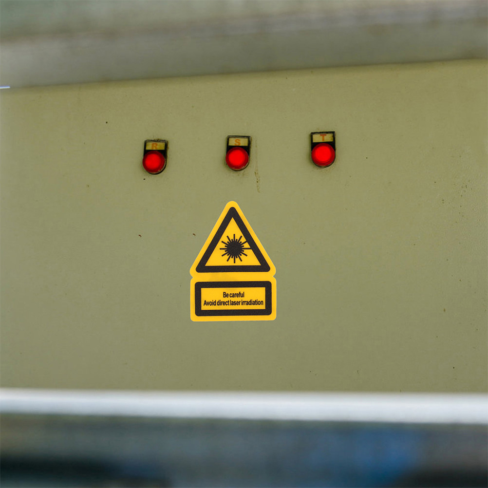 2 stuks laserwaarschuwingslabe - Industrial Laser recensie en prijs