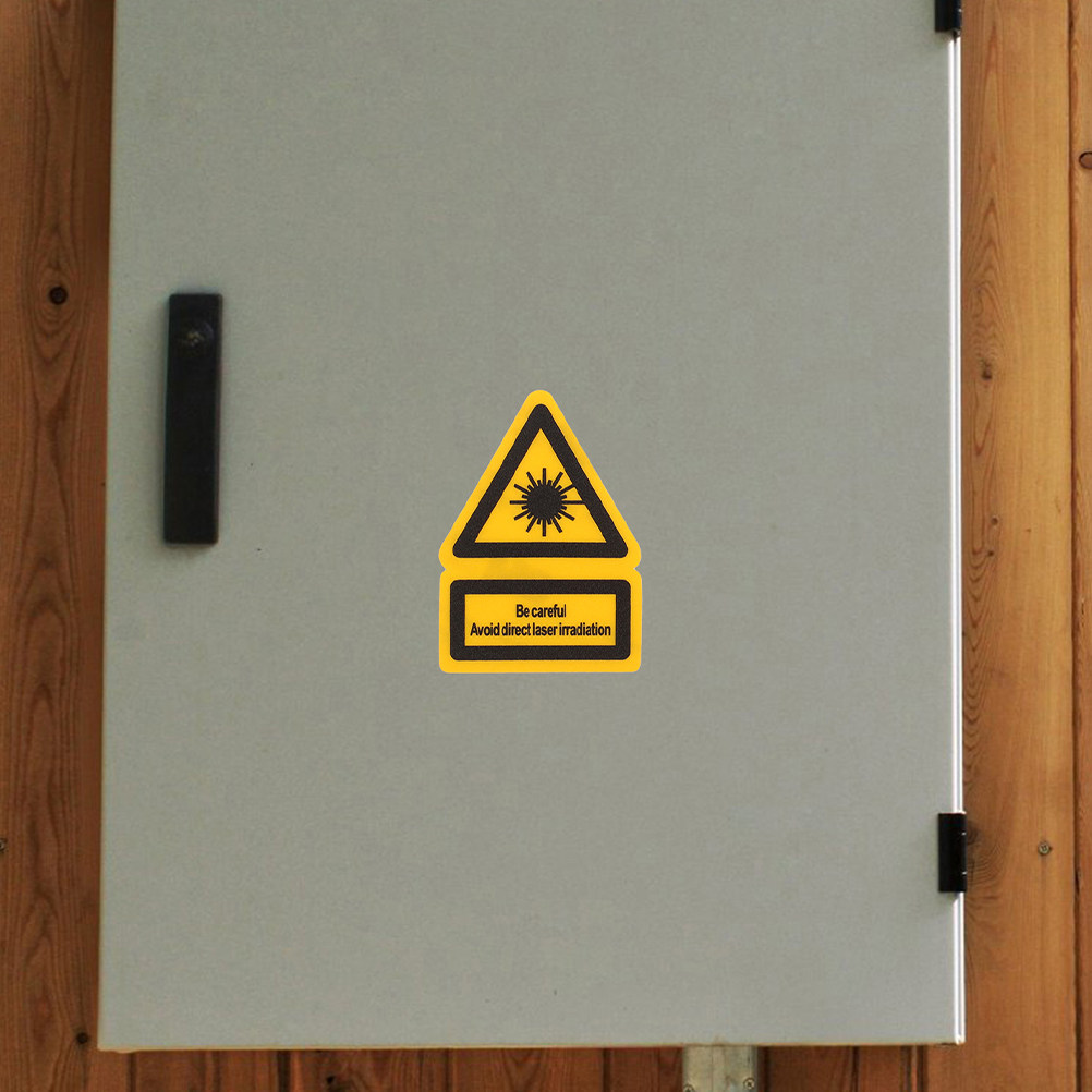2 stuks laserwaarschuwingslabe - Industrial Laser recensie en prijs