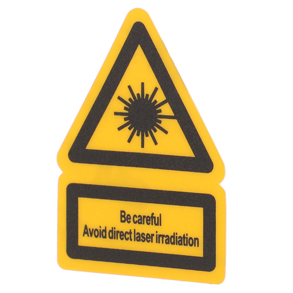 2 stuks laserwaarschuwingslabe - Industrial Laser recensie en prijs