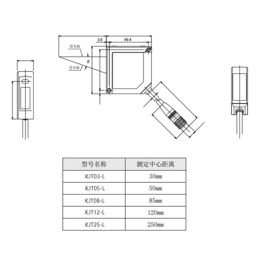 NEW2026 KJT Industriële laserm - Industrial Laser Displacement Sensor recensie en prijs
