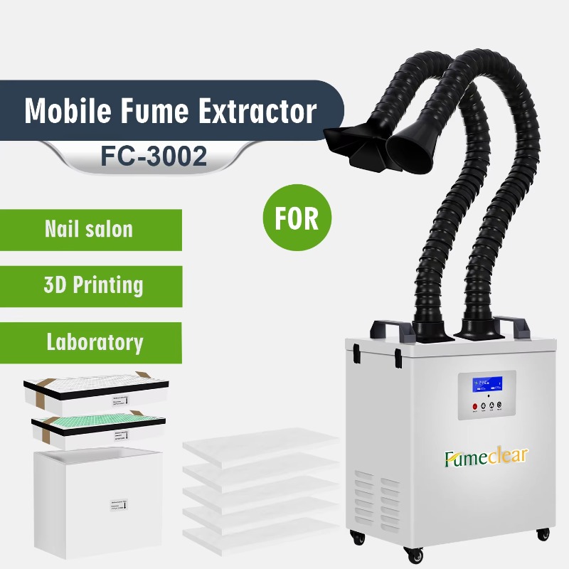 CE Goedgekeurde Draagbare Damp - Industrial Laser Fume Extractor recensie en prijs