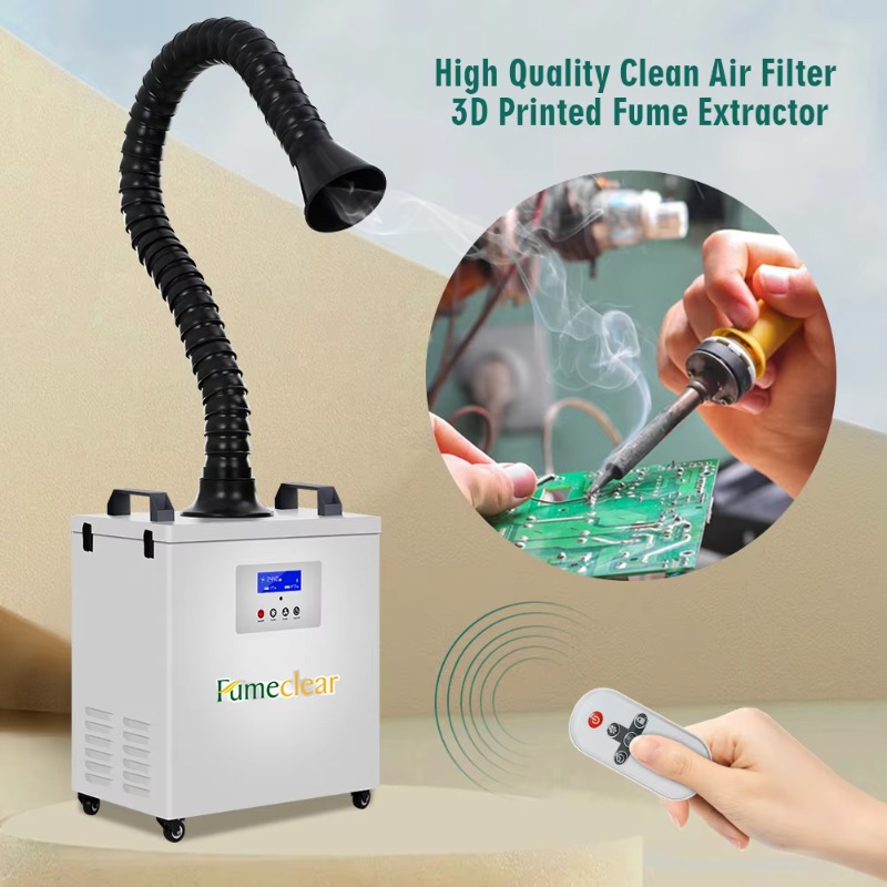 CE Goedgekeurde Draagbare Damp - Industrial Laser Fume Extractor recensie en prijs