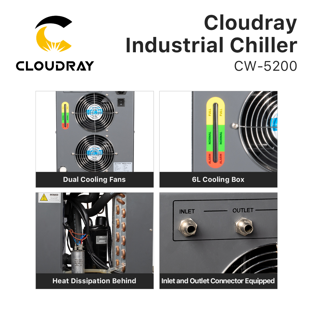 Cloudray Industrie Lucht Water - Industrial Laser Table recensie en prijs