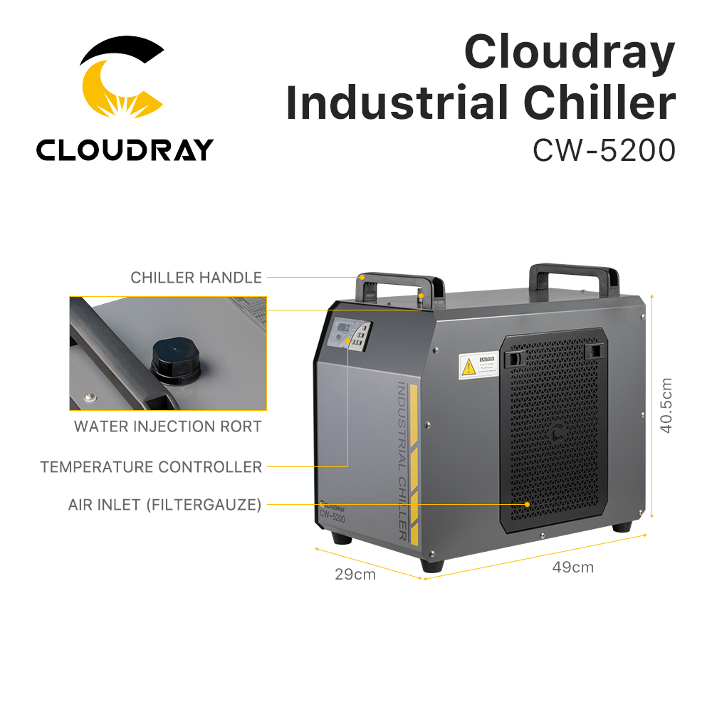 Cloudray Industrie Lucht Water - Industrial Laser Table recensie en prijs
