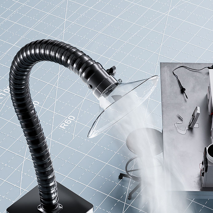 Luchtreinigingsapparatuur Hepa - Industrial Laser Fume Extractor recensie en prijs