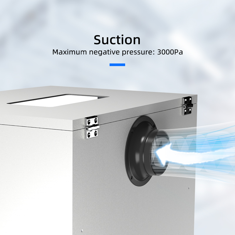 450W sterke zuigkracht hoog re - Industrial Laser Fume Extractor recensie en prijs