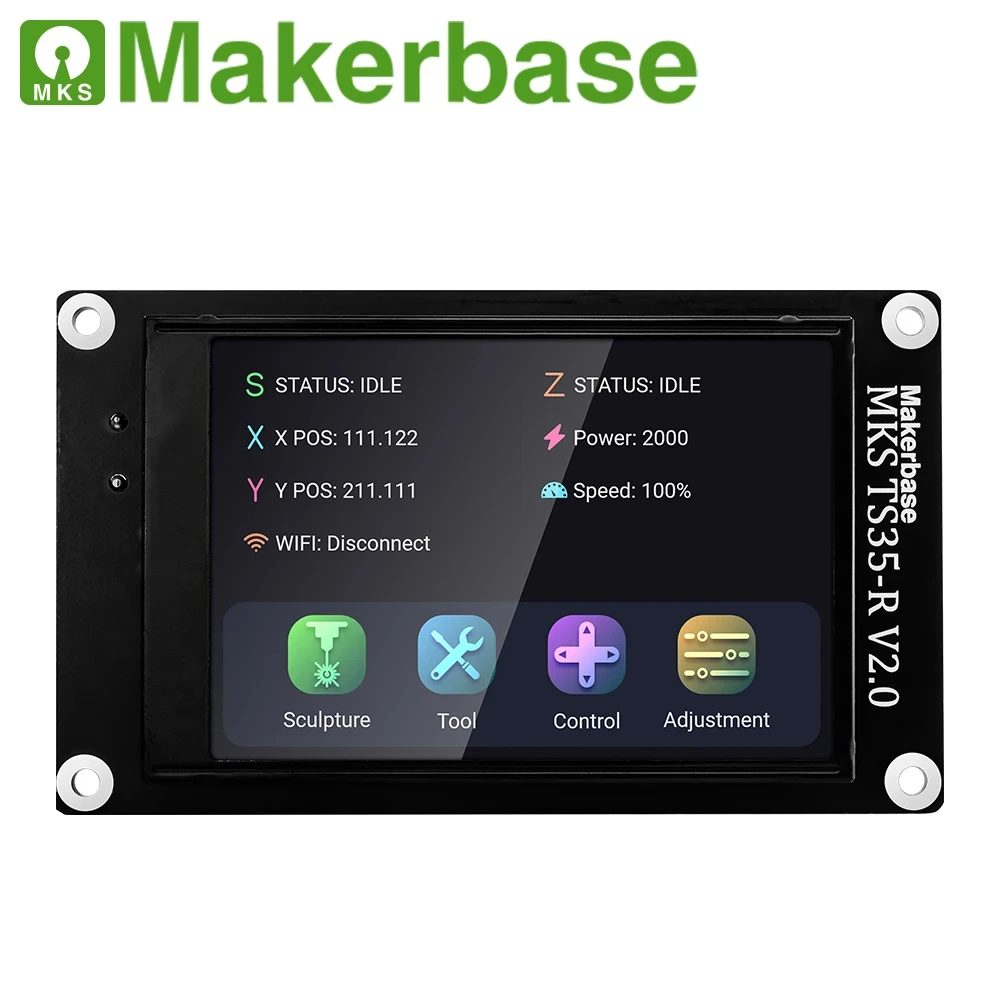 Makerbase MKS DLC32 Grbl-contr - Industrial Laser Engraving Machine recensie en prijs