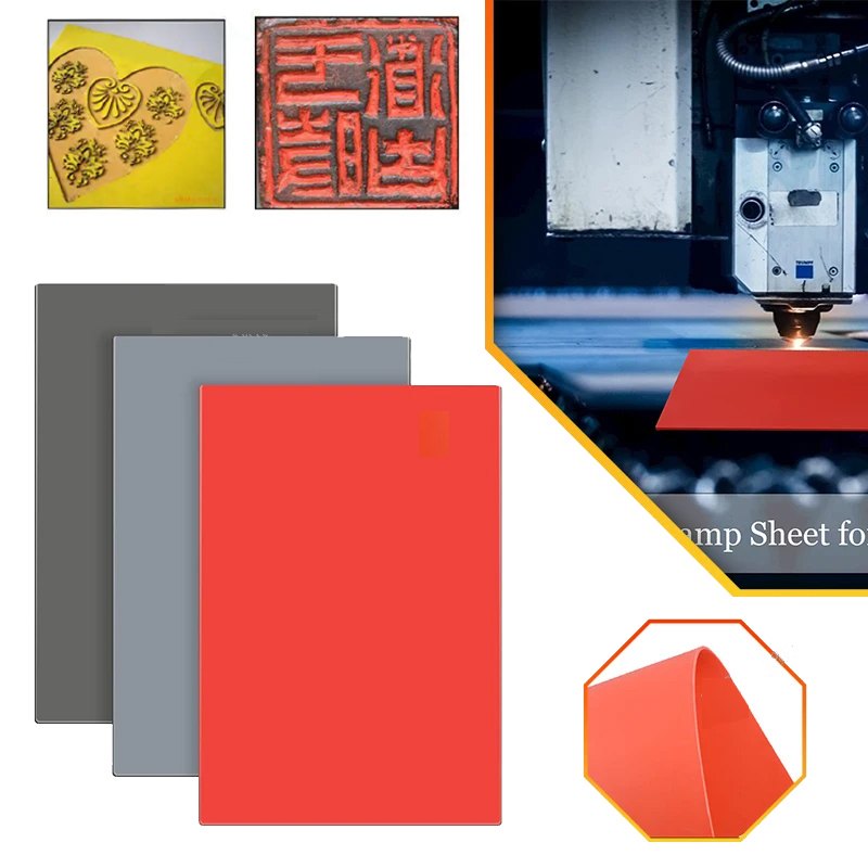 A4 rubberen mat DIY lasergravu - Industrial Laser Engraving Machine recensie en prijs