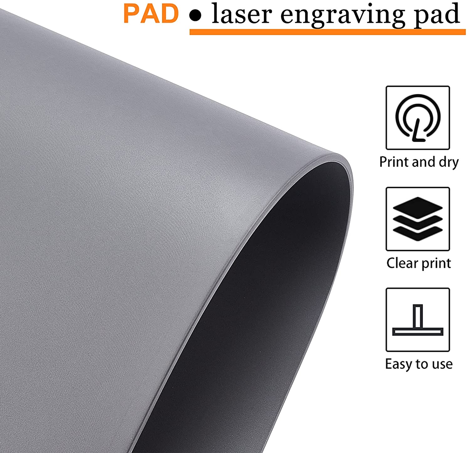A4 rubberen mat DIY lasergravu - Industrial Laser Engraving Machine recensie en prijs