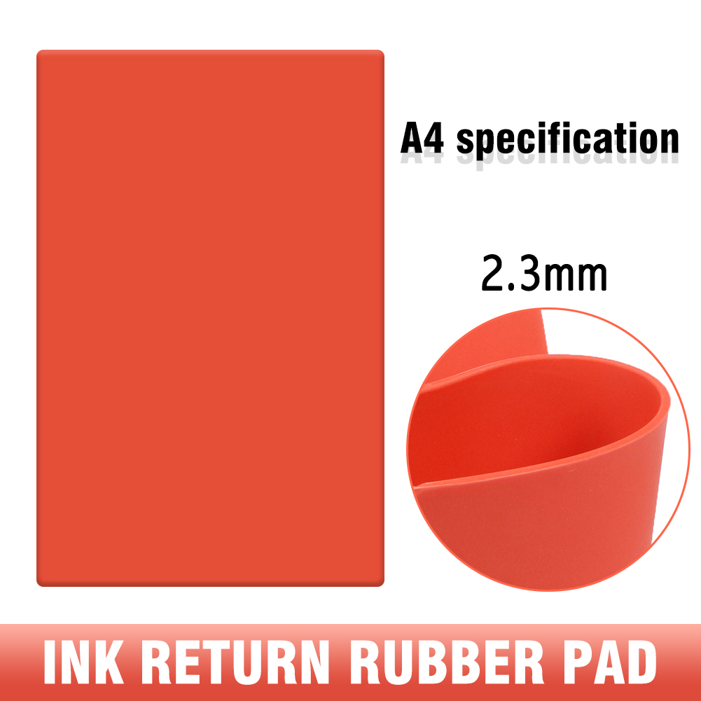 A4 rubberen mat DIY lasergravu - Industrial Laser Engraving Machine recensie en prijs