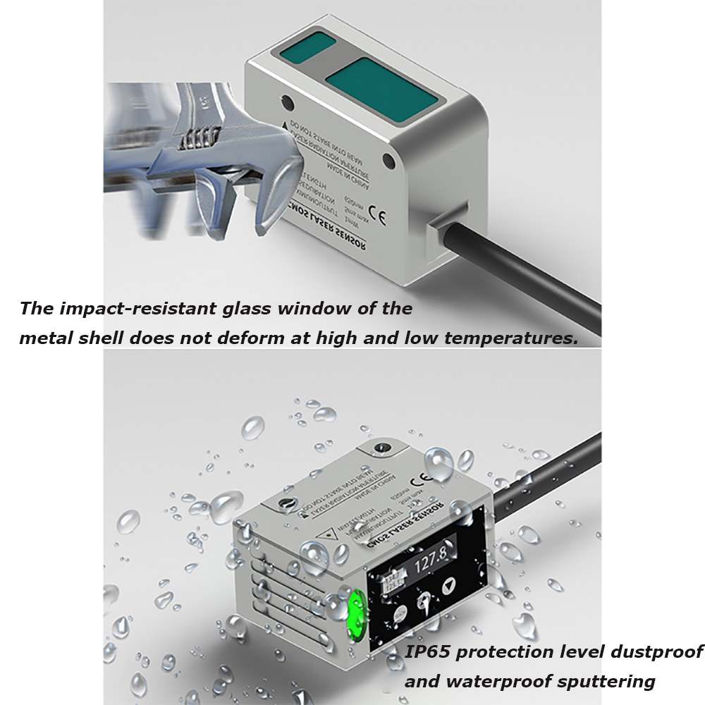 0,1 mm nauwkeurigheid Contactl - Industrial Laser Displacement Sensor recensie en prijs