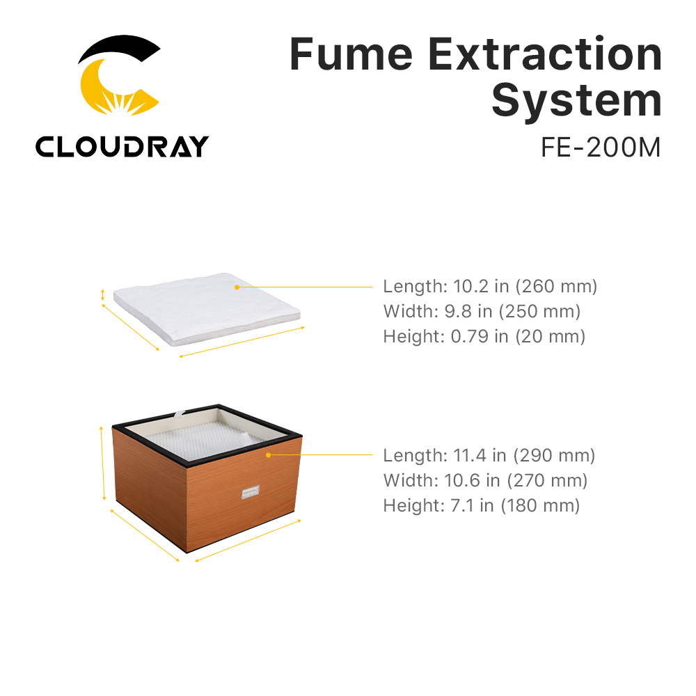 Cloudray Rookafzuigsysteem FE- - Industrial Laser Cutting recensie en prijs